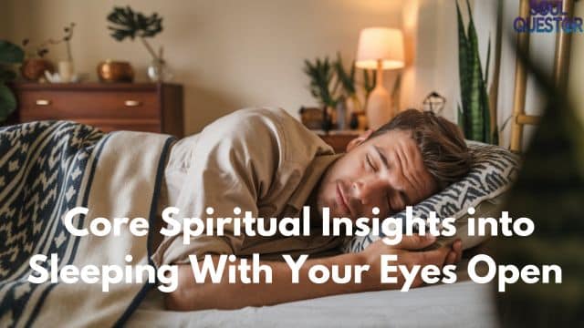 Core Spiritual Insights into Sleeping With Your Eyes Open