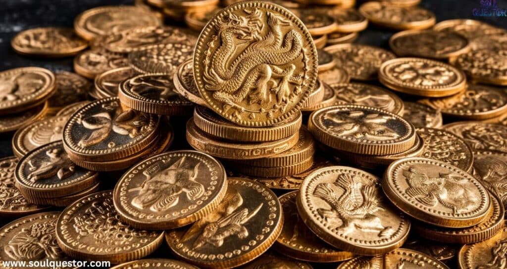 coins in dream spiritual meaning and symbolism