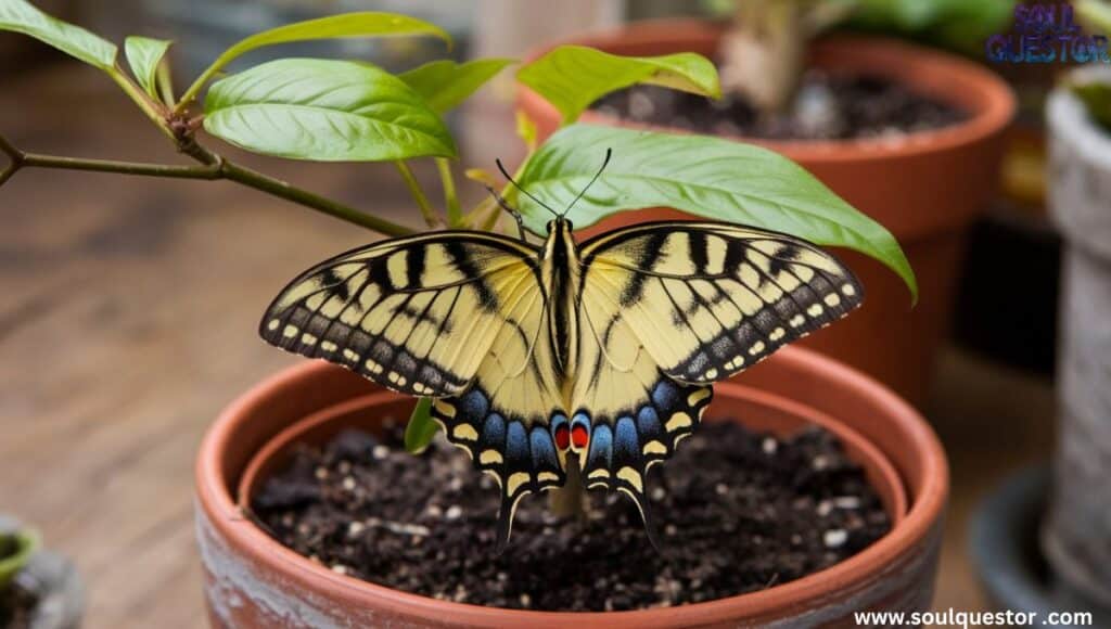 spiritual Meaning of Black and Yellow Butterfly