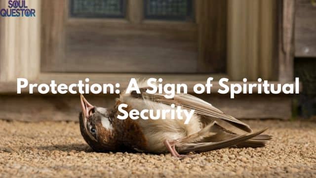 Protection A Sign of Spiritual Security