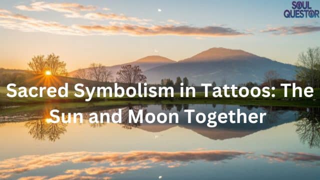 Sacred Symbolism in Tattoos The Sun and Moon Together